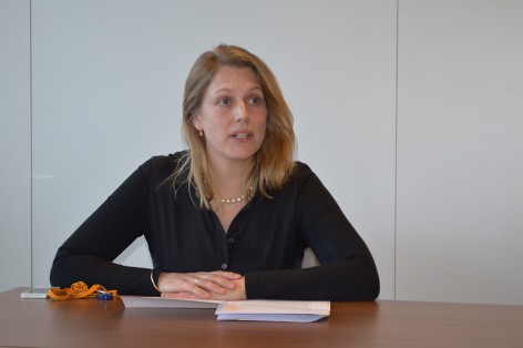 Wethouder Paula Lambeck.