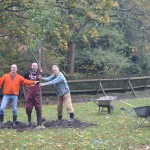 Het planten van de Bijenboom