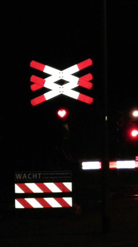 Spoorweg met hart
